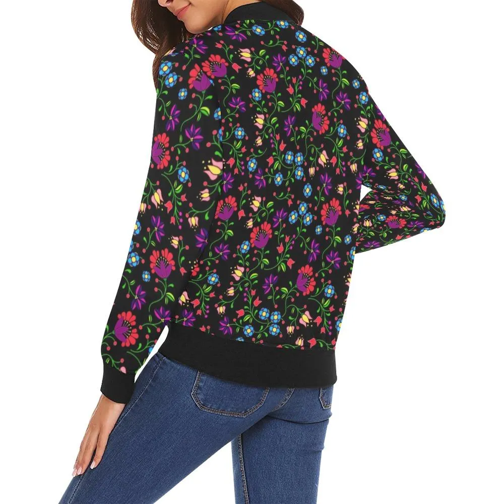 Fleur Indigine Bomber Jacket for Women