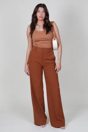 FRAME | The Relaxed Trouser - Tawny