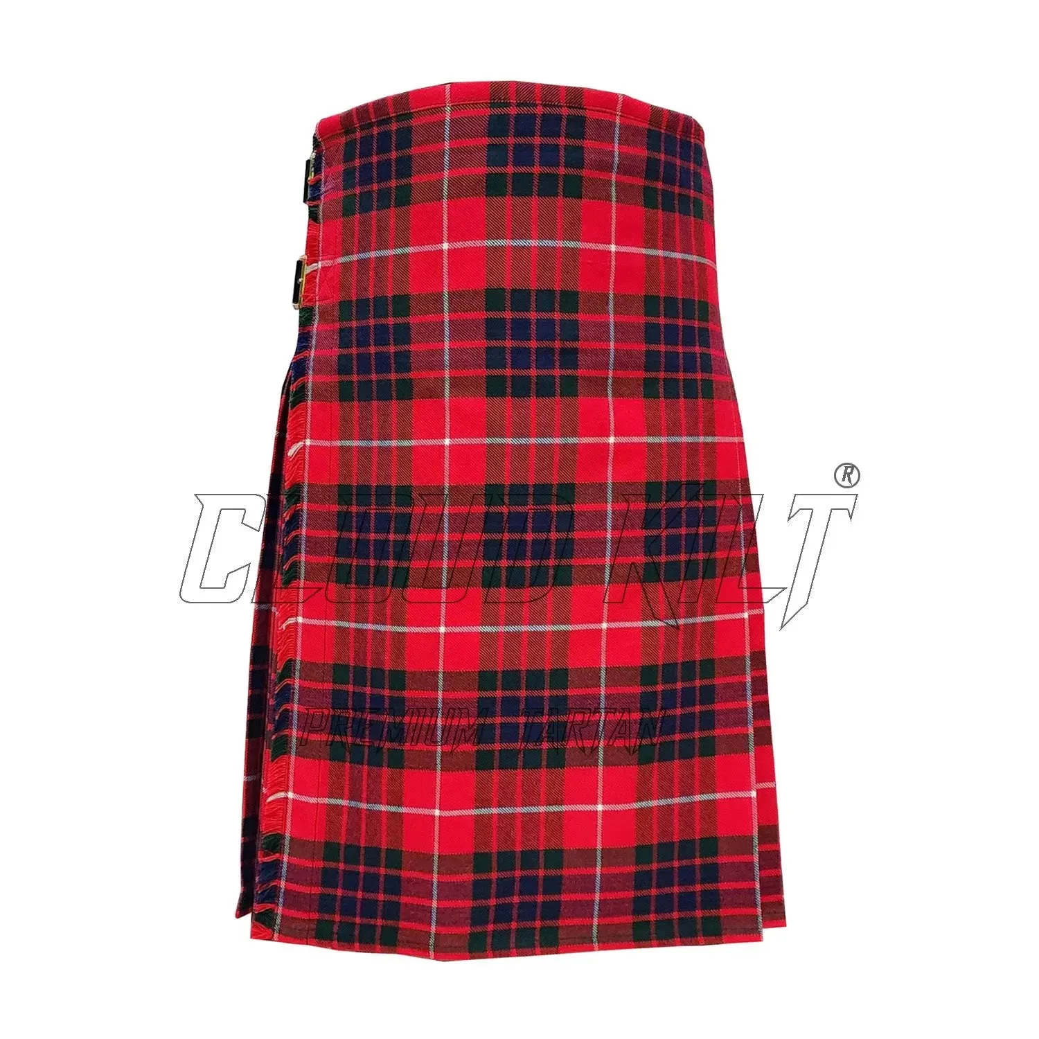 Fraser Red Modern Tartan Kilt