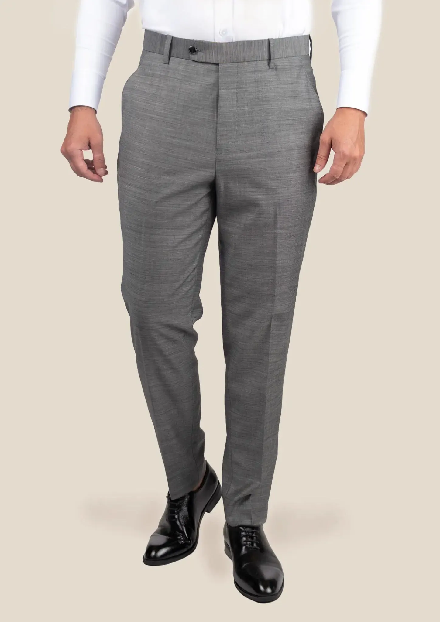 Granite Grey Birdseye Pants