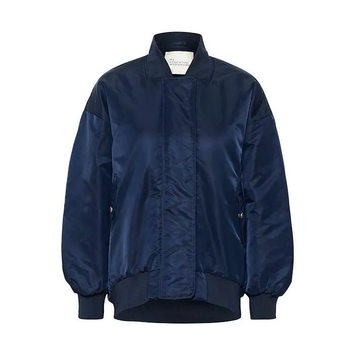 Helga Bomber Jacket Dark Blue