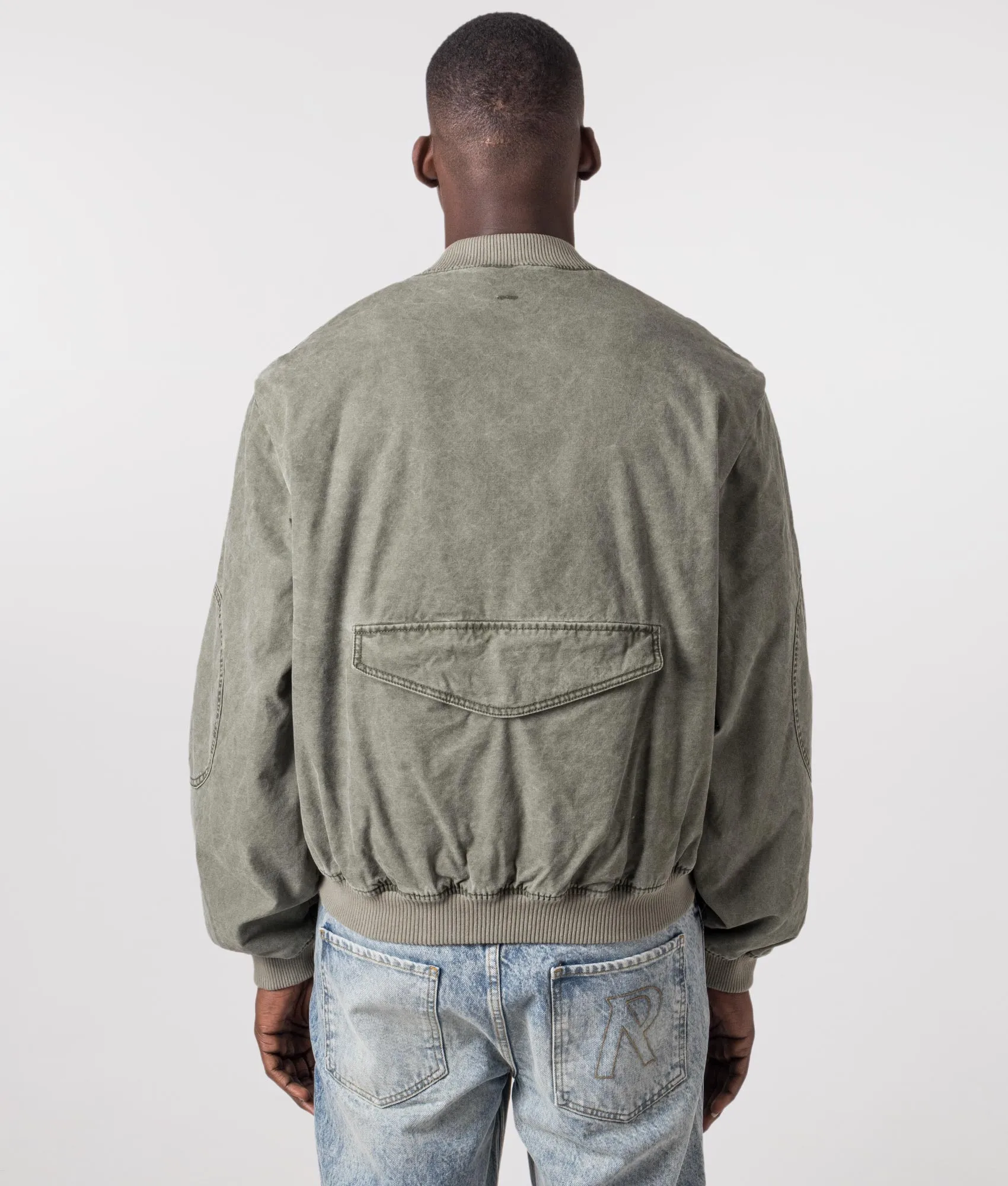 Inset Sleeve Bomber Jacket