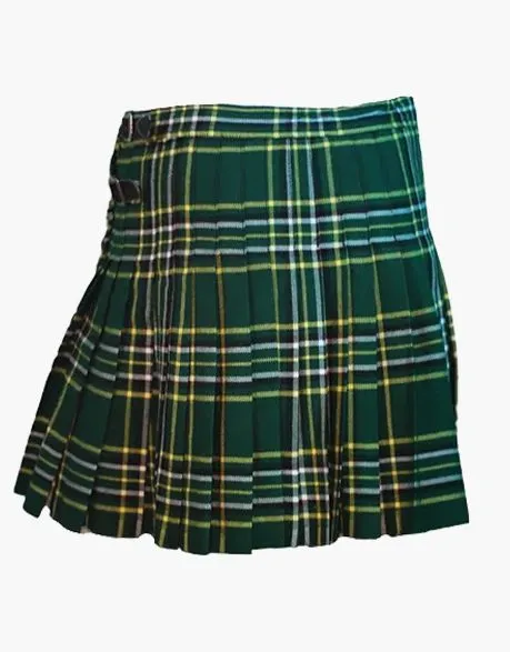 Irish National Tartan Kilt Ladies