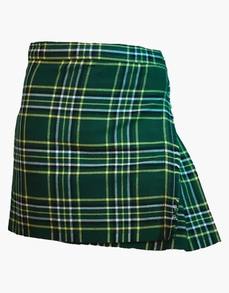 Irish National Tartan Kilt Ladies