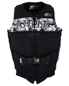 Jetpilot RX Mens Vest - Black/Camo - 2022