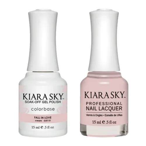 Kiara Sky All-in-One Gel   Polish Duo - 5115 Fall In Love