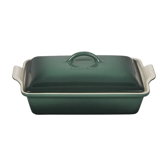 Le Creuset Heritage Stoneware Rectangular Covered Casserole 4Qt