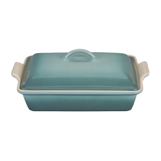 Le Creuset Heritage Stoneware Rectangular Covered Casserole 4Qt