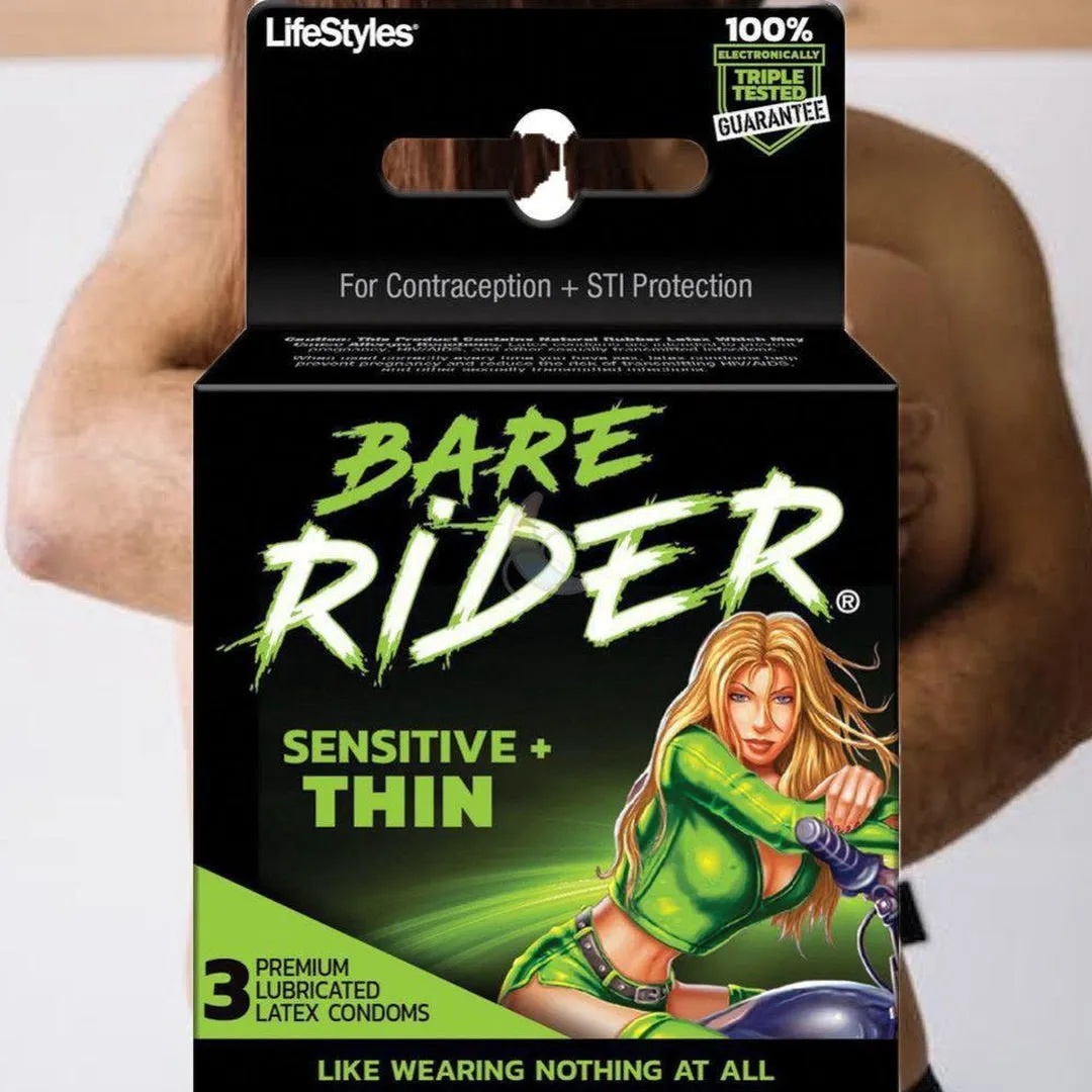 LifeStyles 'Bare Rider' Extra Thin Condoms