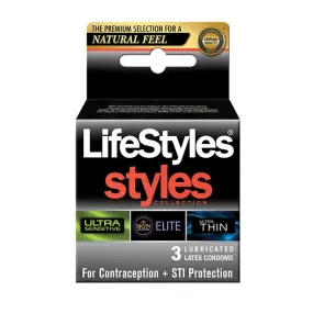 Lifestyles Styles 3-in-1 Collection - Pack Of 3