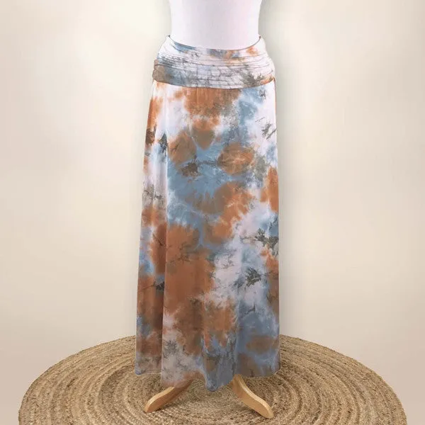 Lisa Maxi Tie Dye Skirt - Cholla