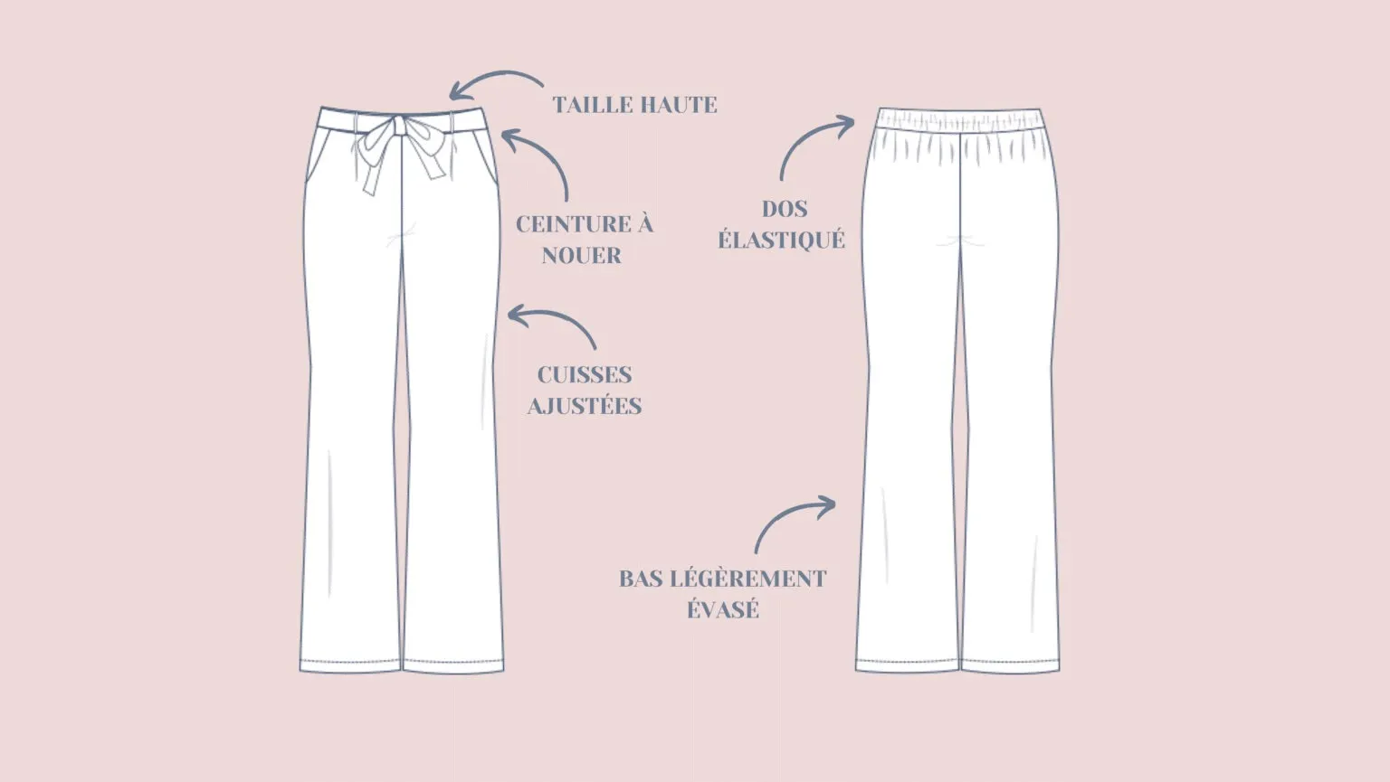 Lise Tailor - Giverny Trousers Sewing Pattern