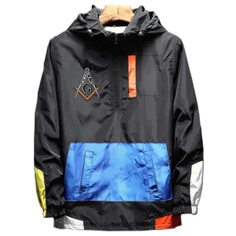 Master Mason Blue Lodge Jacket - Duotone Colors with Square & Compass G