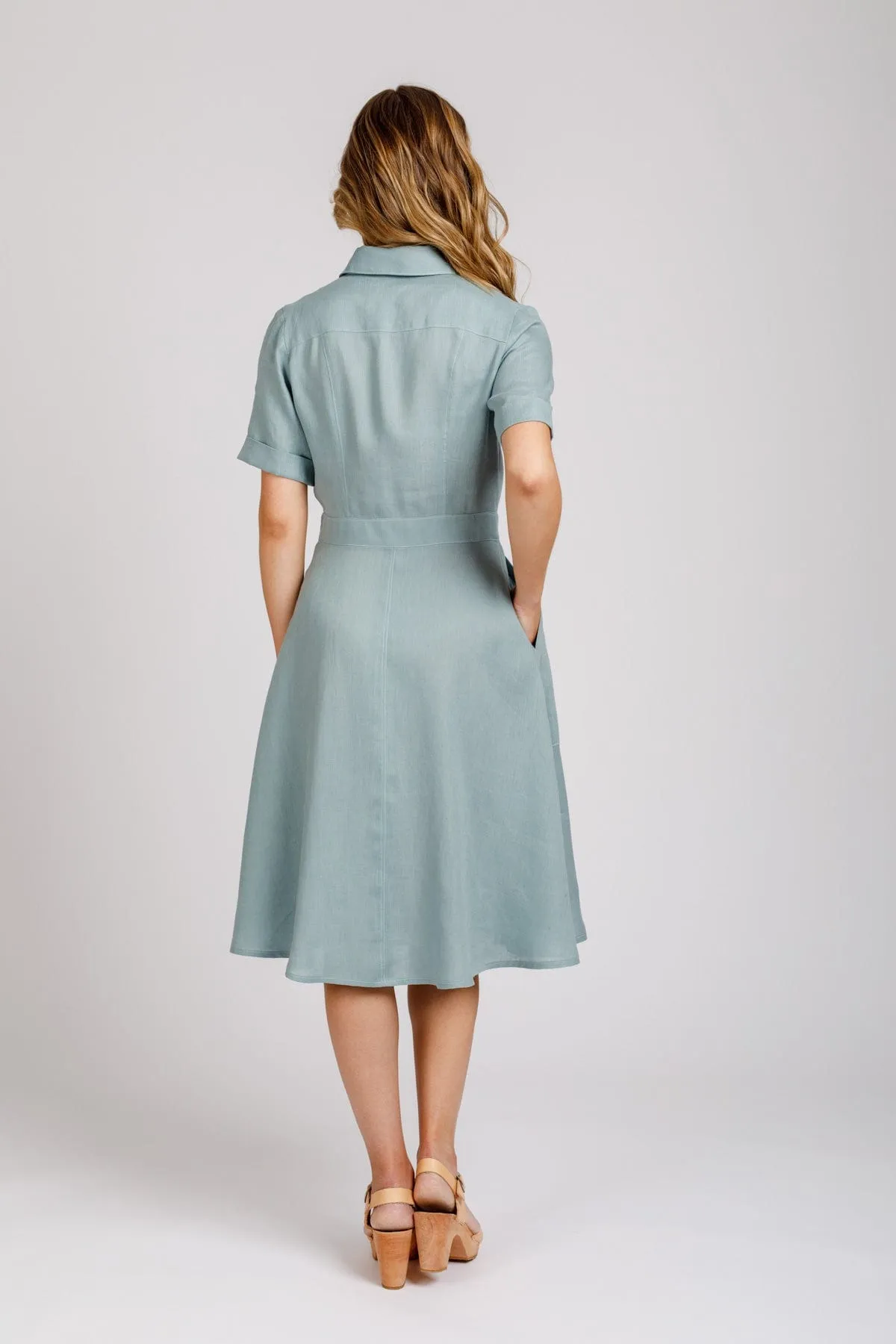 Matilda Shirt Dress - Sizes 0-20 - Megan Nielsen