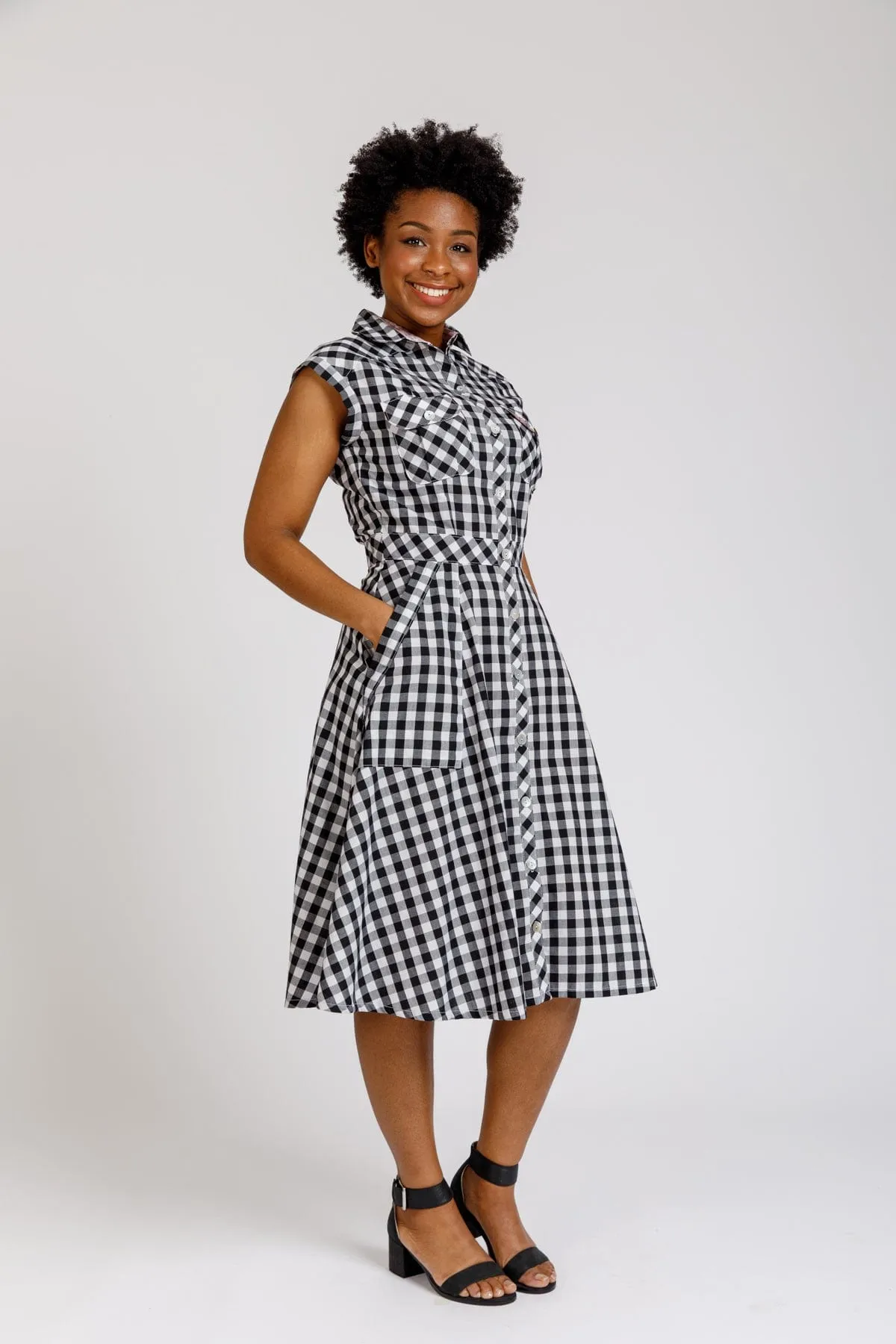 Matilda Shirt Dress - Sizes 0-20 - Megan Nielsen