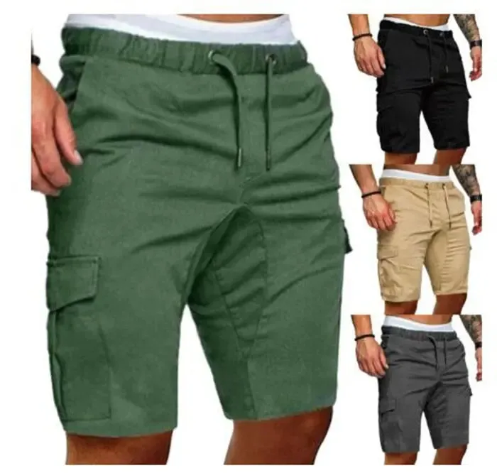 Mens Military Cargo Shorts Army Camouflage Tactical short cargo pants Men Loose Work Casual Short Plus Size bermuda masculina