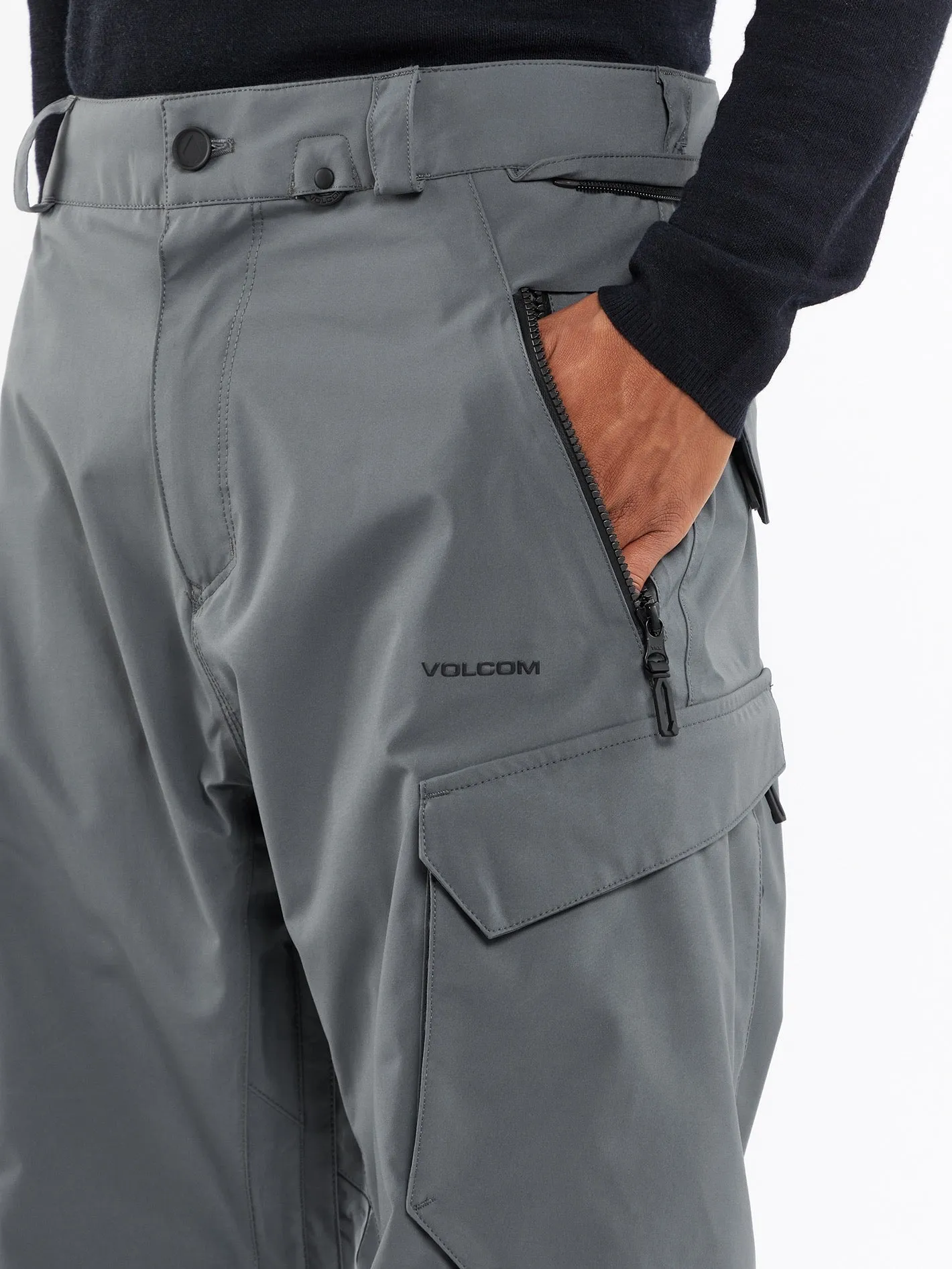 Mens Stone Stretch Gore-Tex Pants - Dark Grey