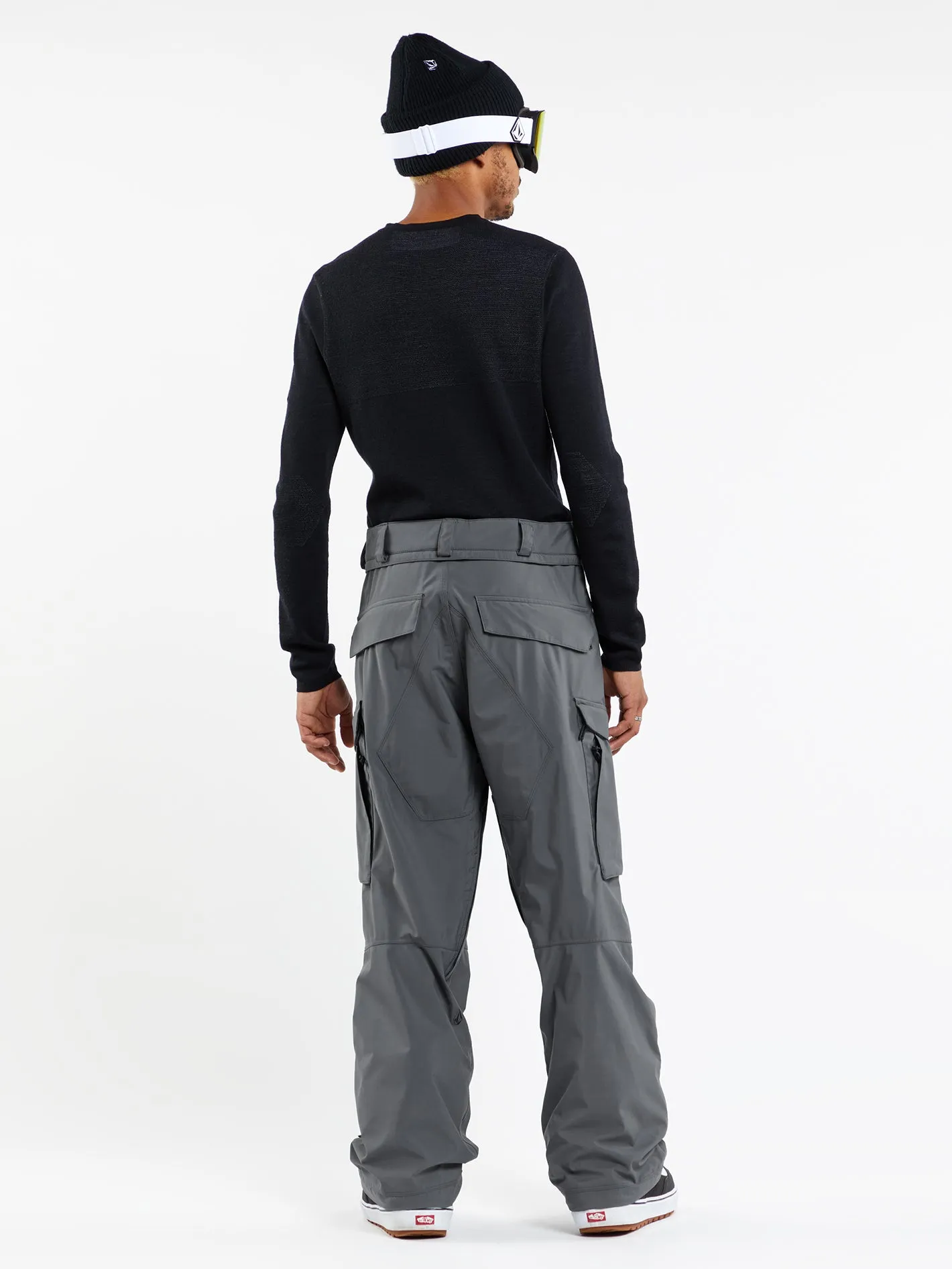 Mens Stone Stretch Gore-Tex Pants - Dark Grey