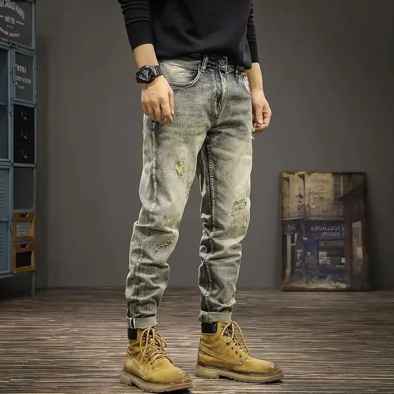 Men's Vintage Rugged Cowboy Jeans