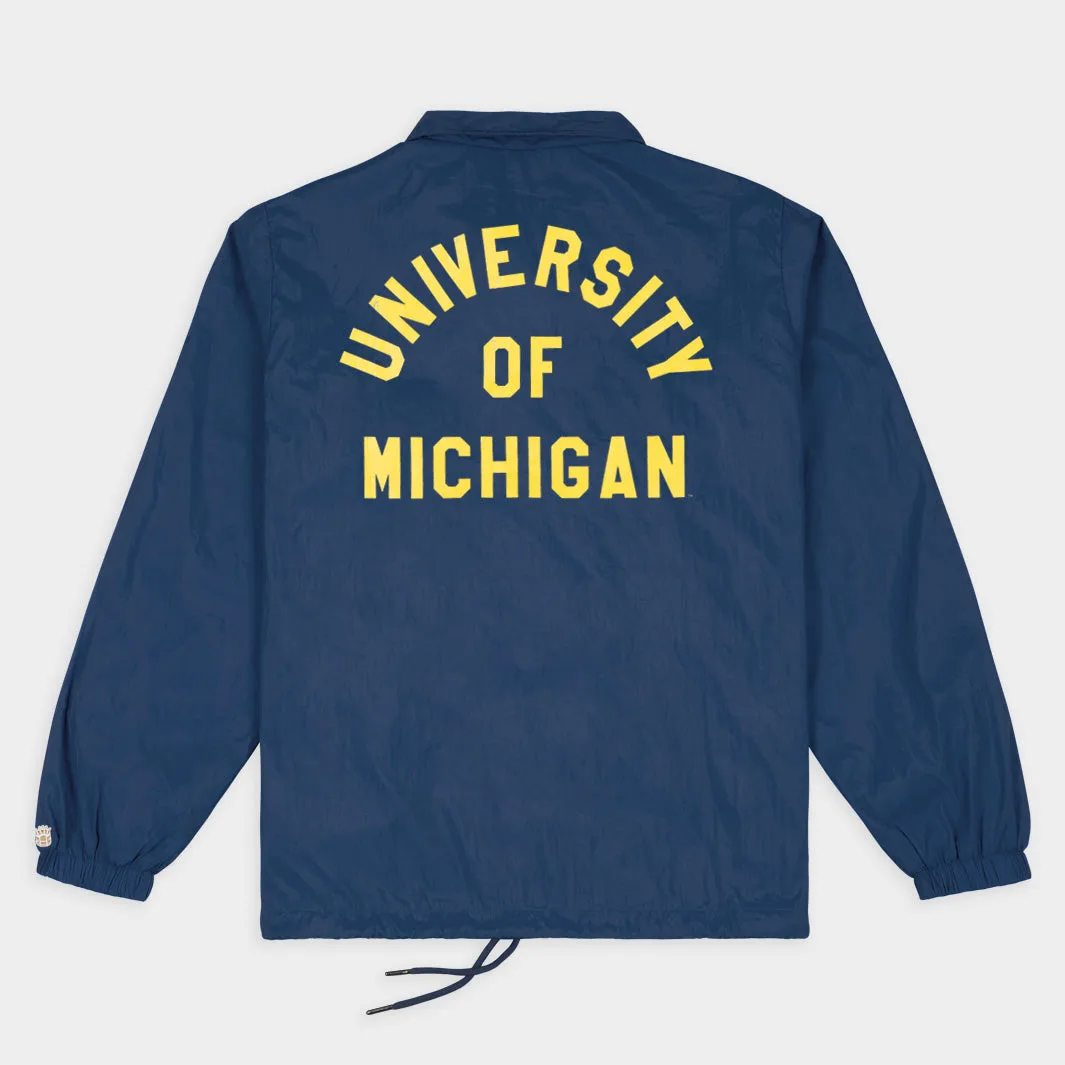 Michigan Wolverines Block "M" Coaches Jacket