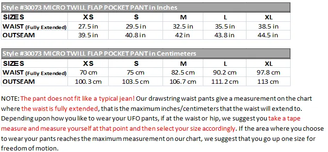 MicroTwill Flap Pocket Pant #30073