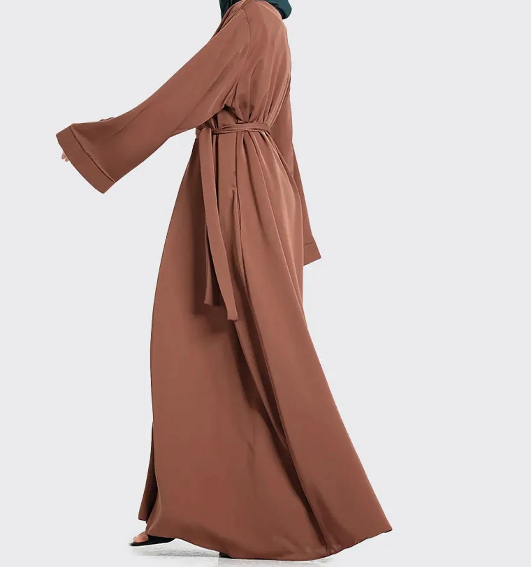 Mocha Plain Abaya