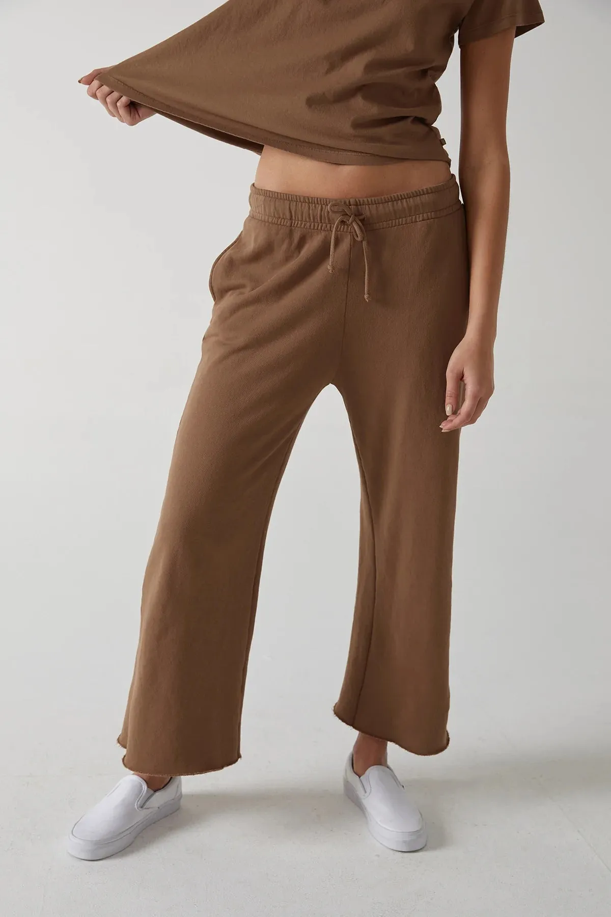 Montecito | Organic Cotton Wide Leg Sweatpant