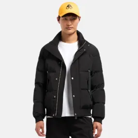 Moose Knuckles Black High Point Bomber Jacket