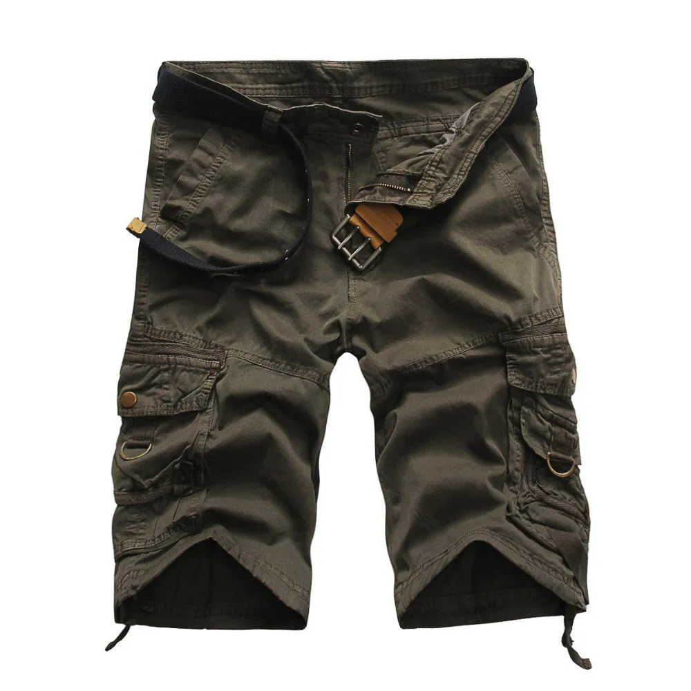 Multi-Pocket Casual Cargo Military Camouflage Army Shorts