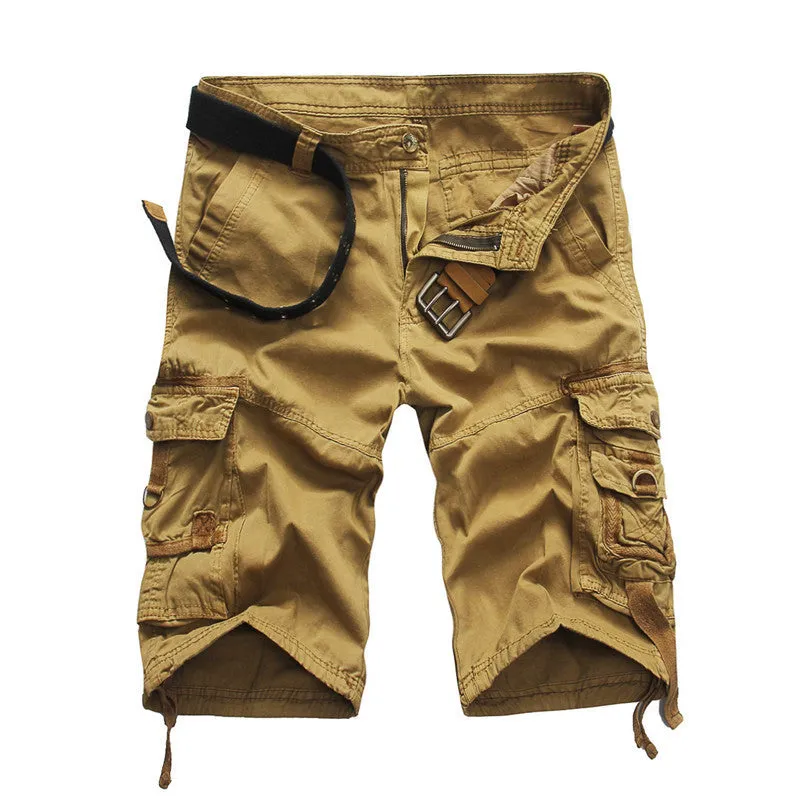 Multi-Pocket Casual Cargo Military Camouflage Army Shorts