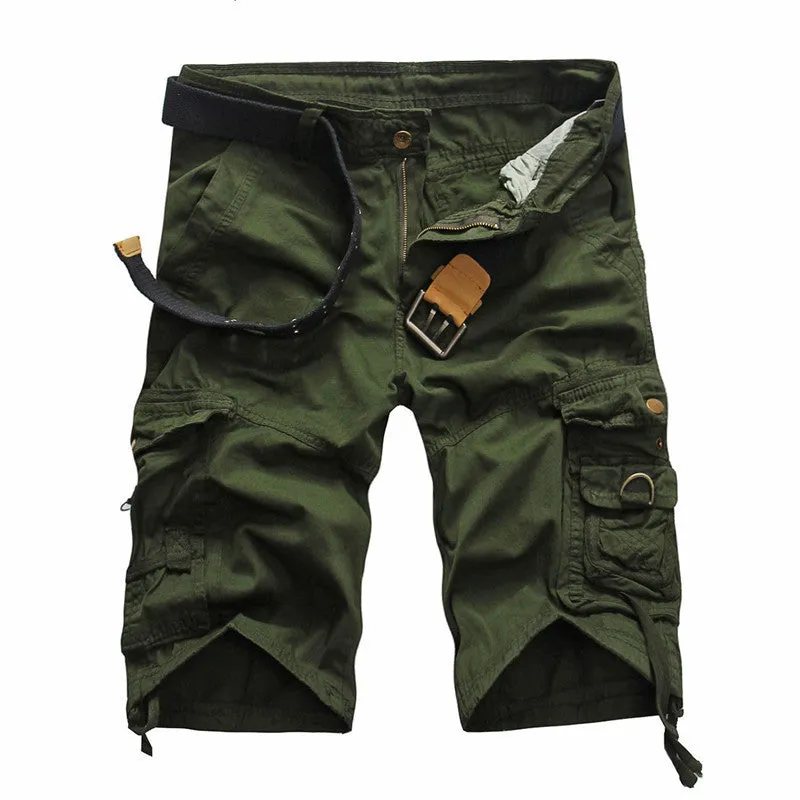 Multi-Pocket Casual Cargo Military Camouflage Army Shorts