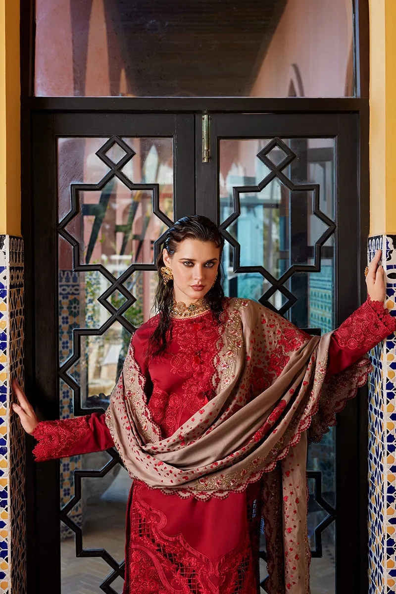 Mushq Moroccan Dream Sateen Winter Collection with Shawl – Naima