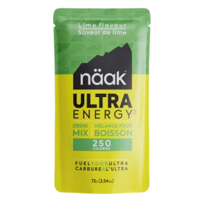 Näak - Ultra Energy Drink Mix Sachet - Lime (72g)