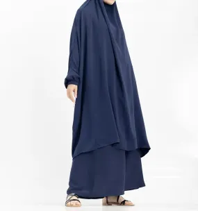 Navy 2 Piece Jilbab