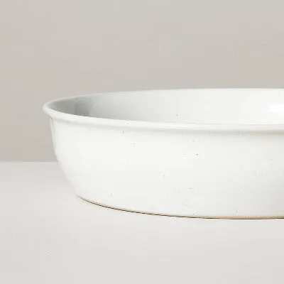 New - 4pk 27oz Flared Brim Stoneware Pasta/Grain Bowls Vintage Cream - Hearth & Hand with Magnolia