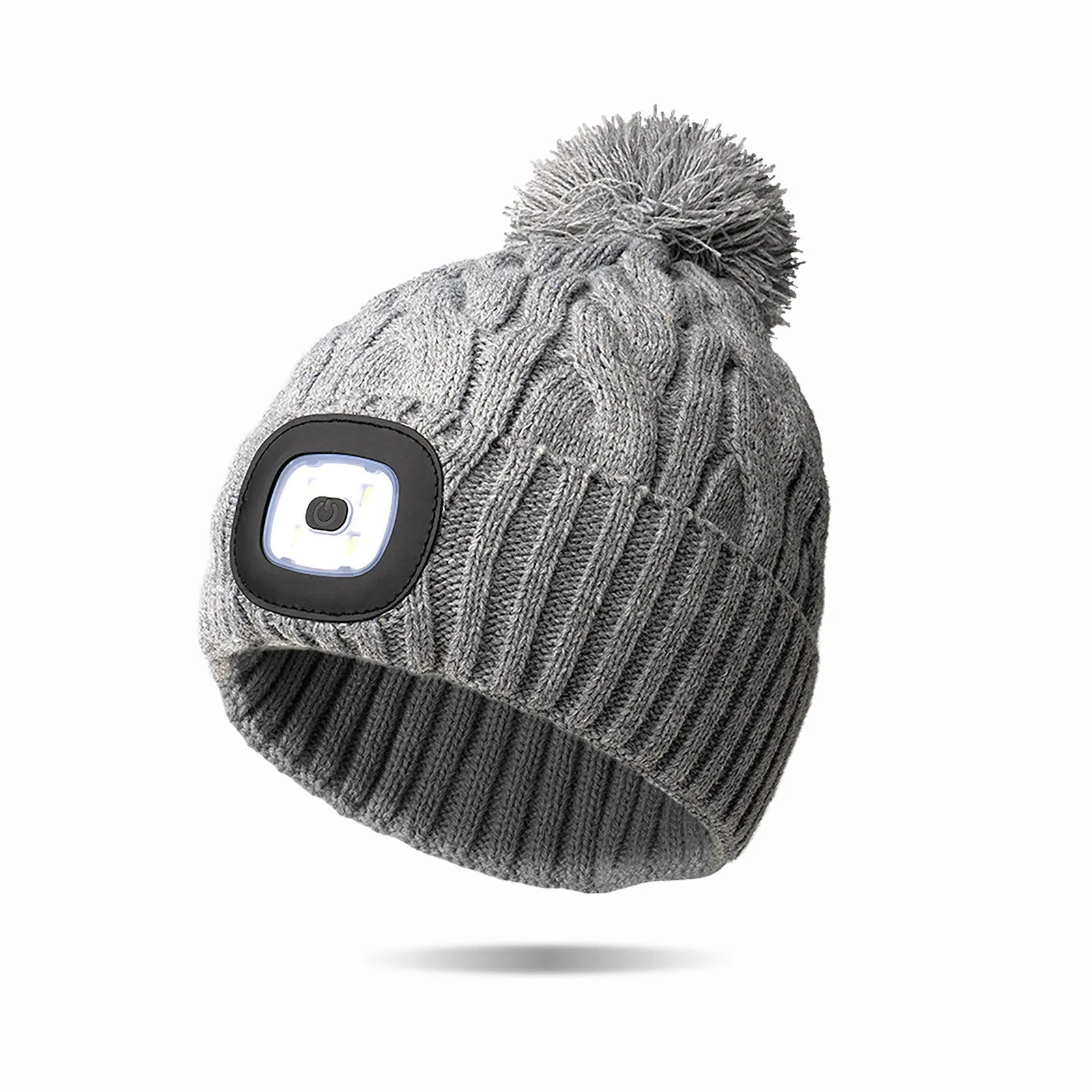 Night Scope Nova Pom Hat - Grey