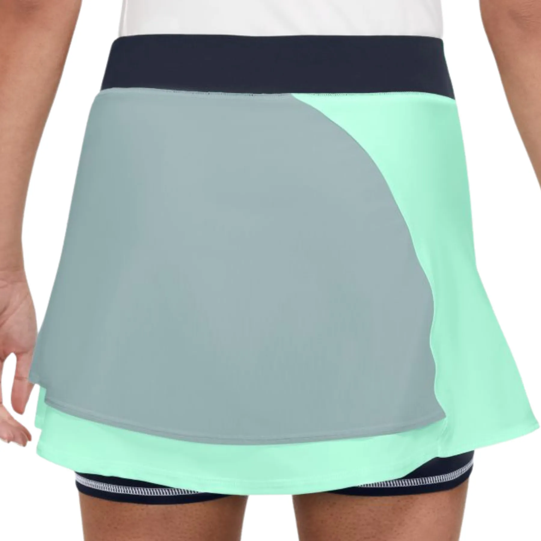 Nike Court Dri-Fit Slam Women Tennis Skirt - Mint Foam/Ocean Cube/Obsidian/Black