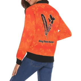 Orange Days Orange Bring Them Home Bomber Jacket for Women