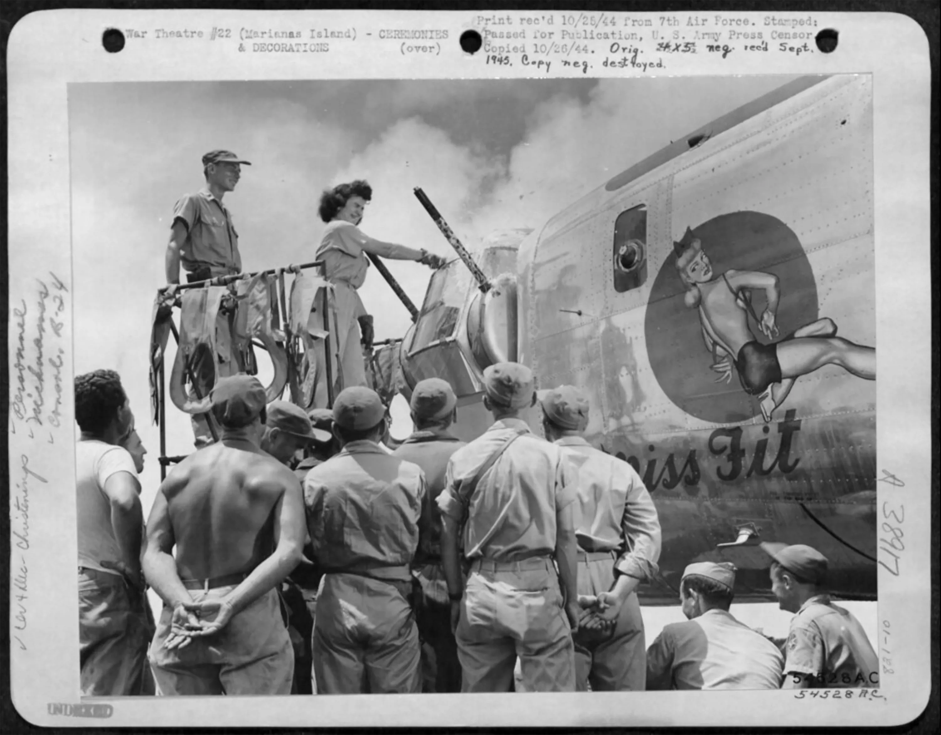 Original U.S. WWII Jolly Rogers 90th Bomb Group B-24 “Miss Fit” Painted 400th Bomb Squadron B-15 Jacket With A-11 Trouser