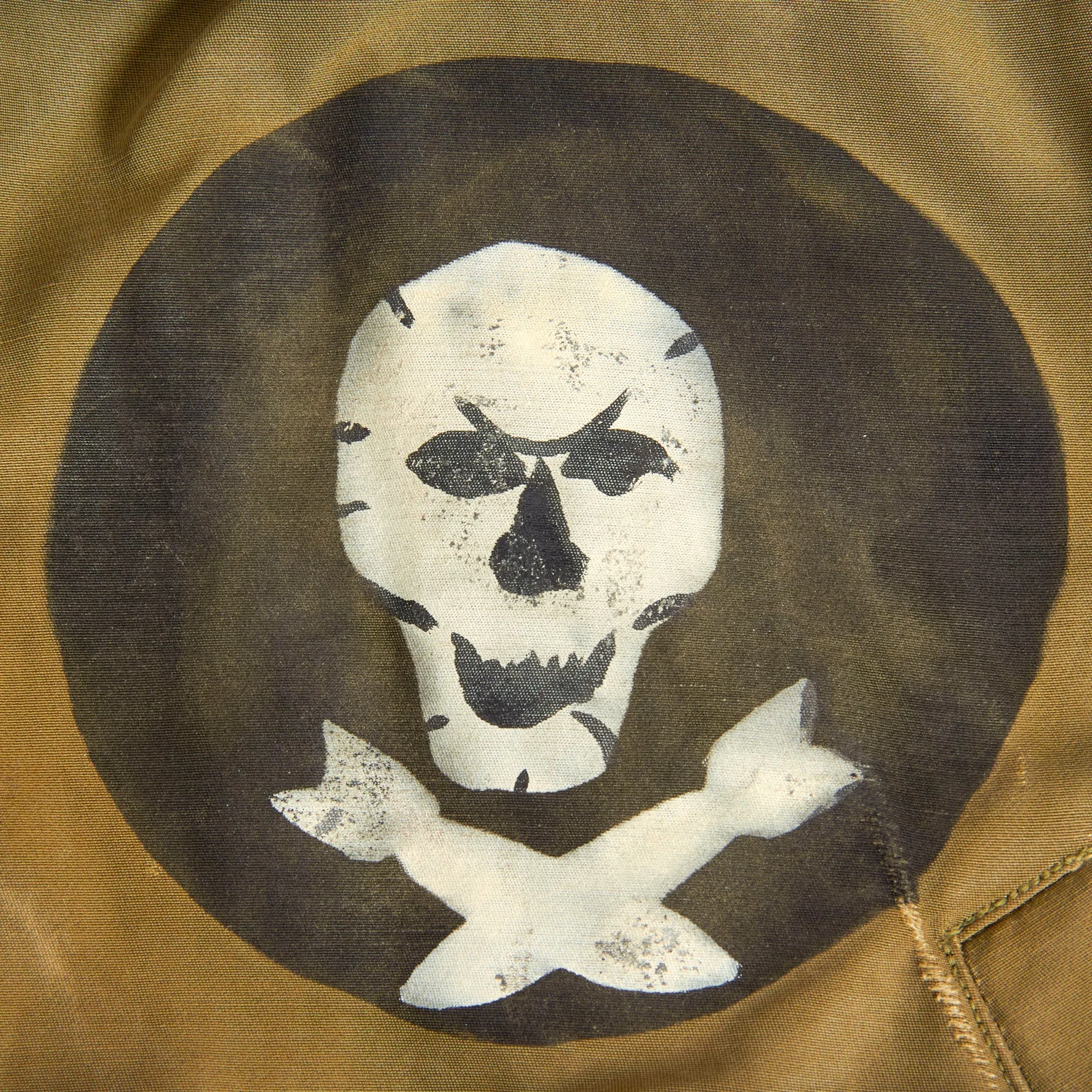 Original U.S. WWII Jolly Rogers 90th Bomb Group B-24 “Miss Fit” Painted 400th Bomb Squadron B-15 Jacket With A-11 Trouser