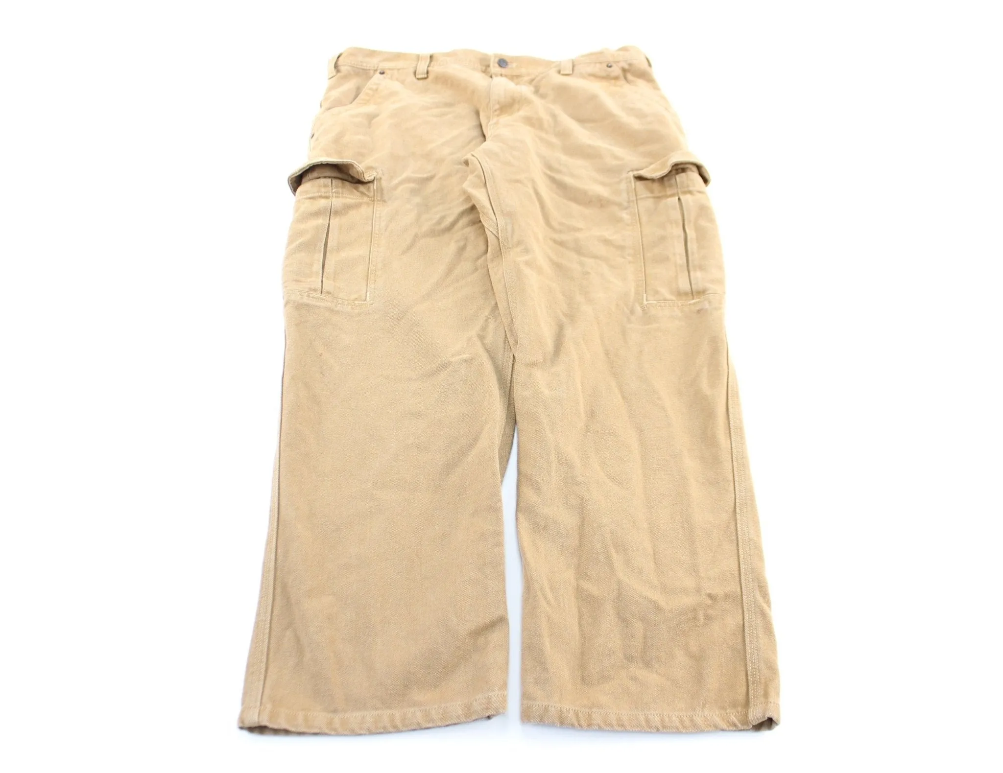 Patagonia Logo Patch Tan Cargo Pants