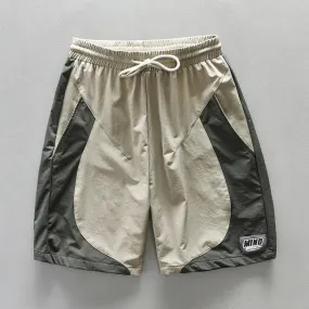 Patchwork Casual Cargo Shorts