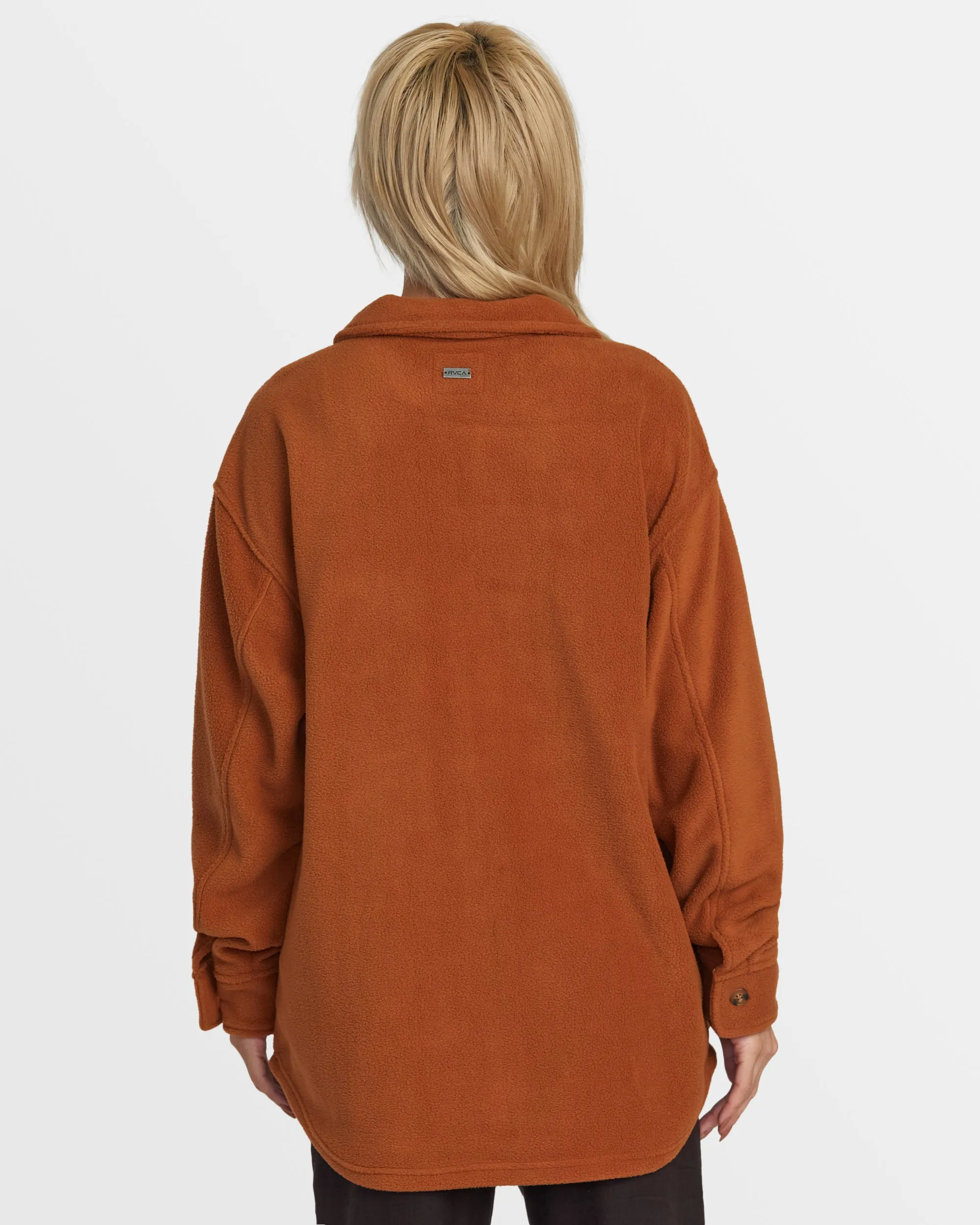 Polar Birdie Shacket Overshirt - Mocha Bisque