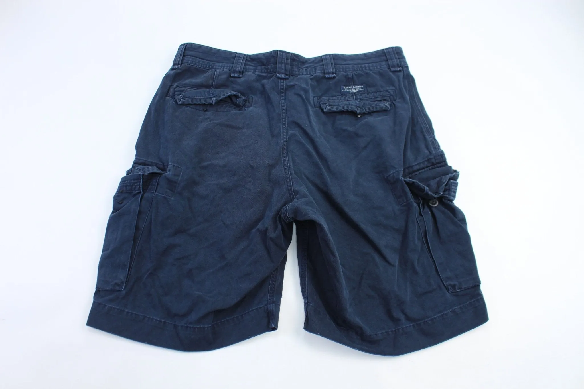 Polo by Ralph Lauren Navy Blue Cargo Shorts