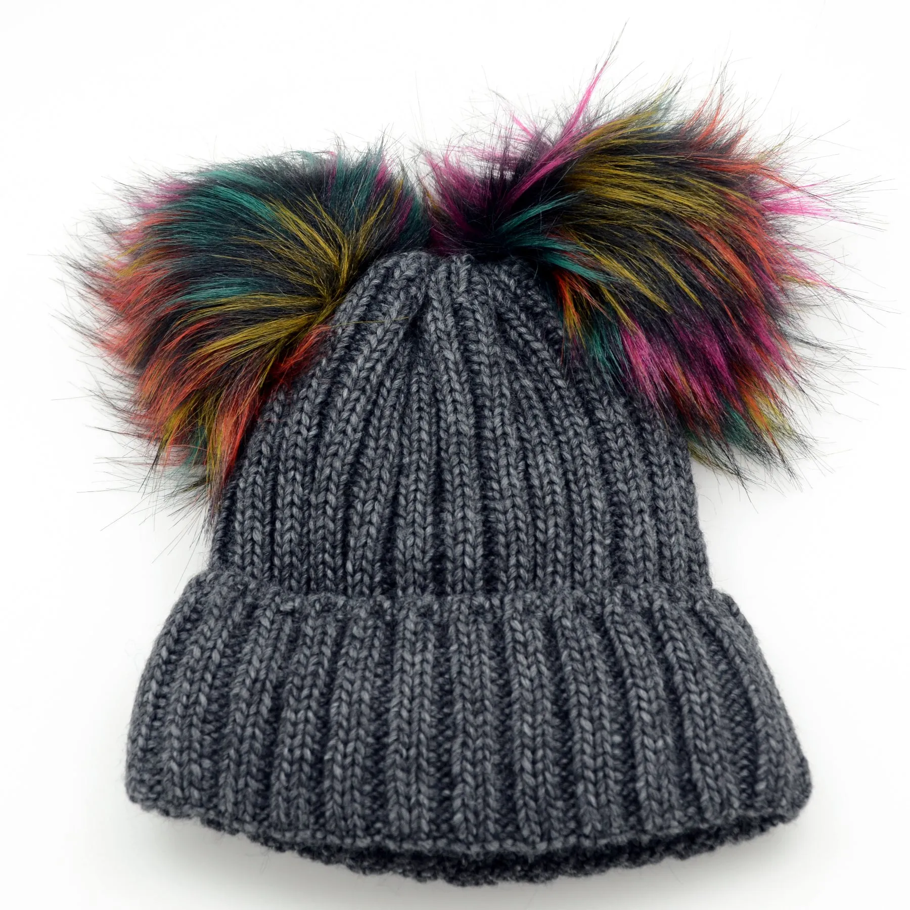 Pom Pom Tobaggan Hat