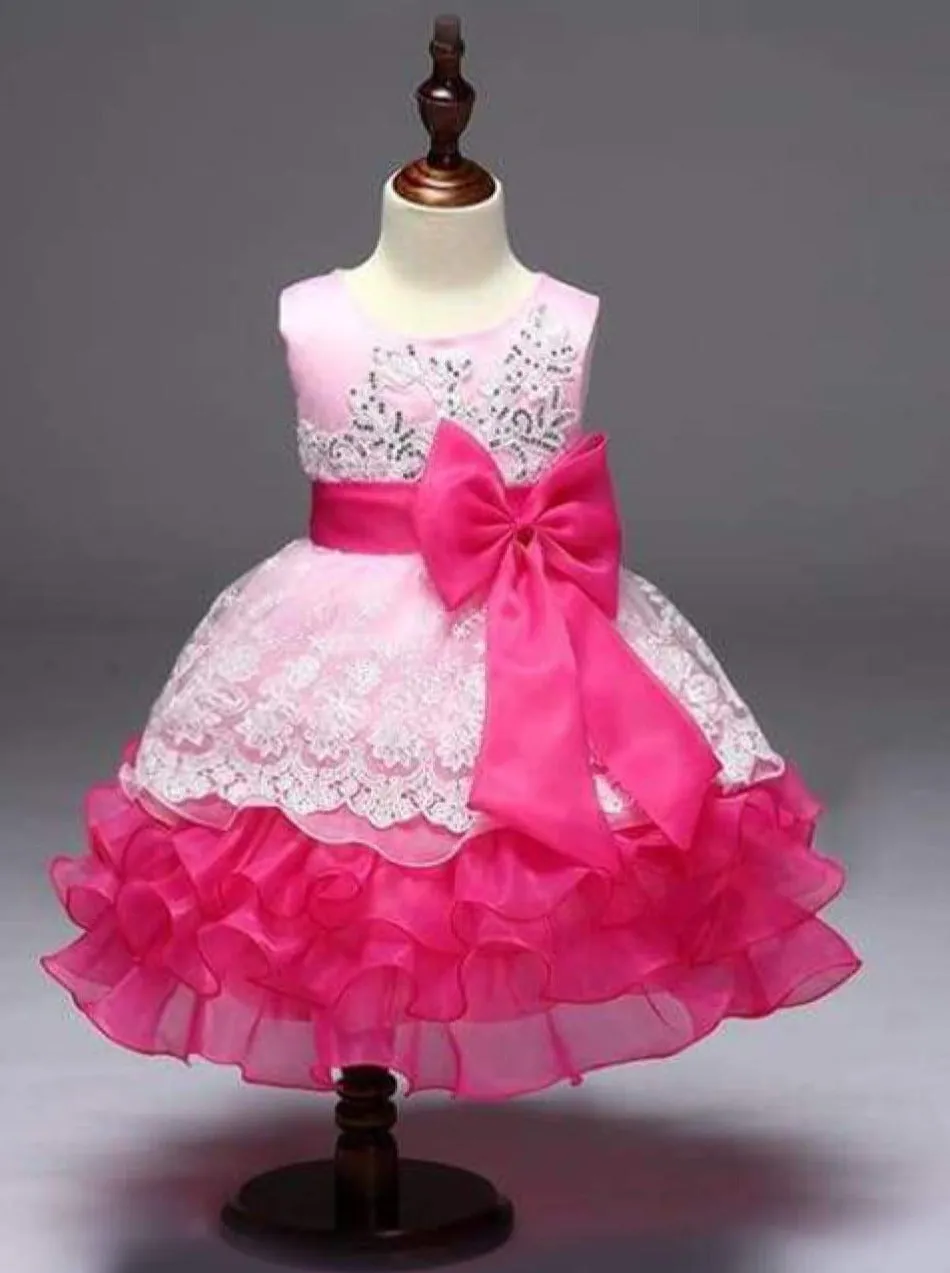 Pretty Little Petal Tiered Ruffle Party Dress