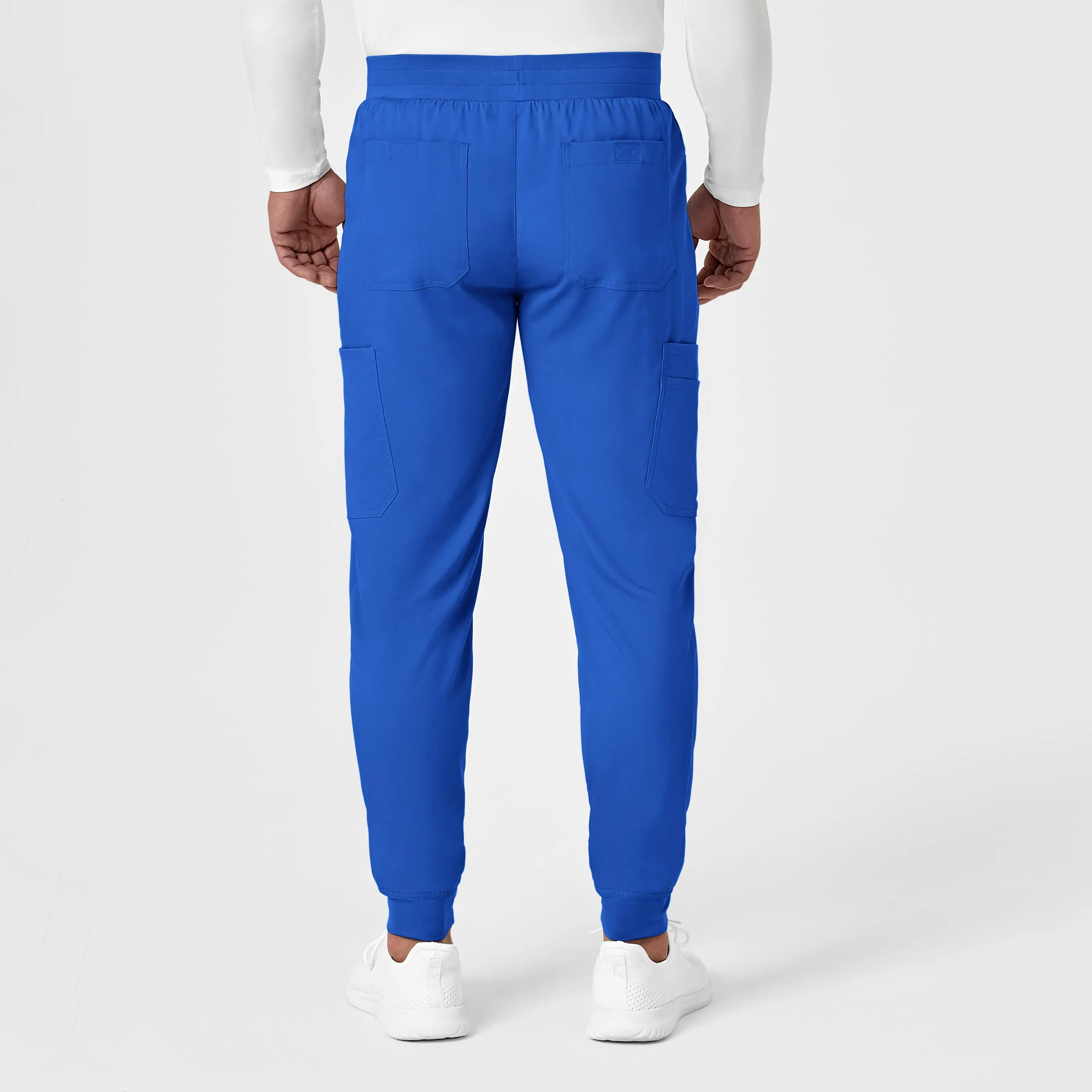 PRO Men's Cargo Jogger Scrub Pant - Royal