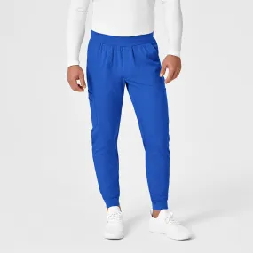 PRO Men's Cargo Jogger Scrub Pant - Royal