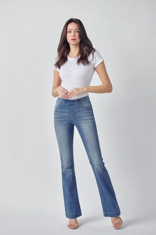 Pull-On Flare Jean - 33"