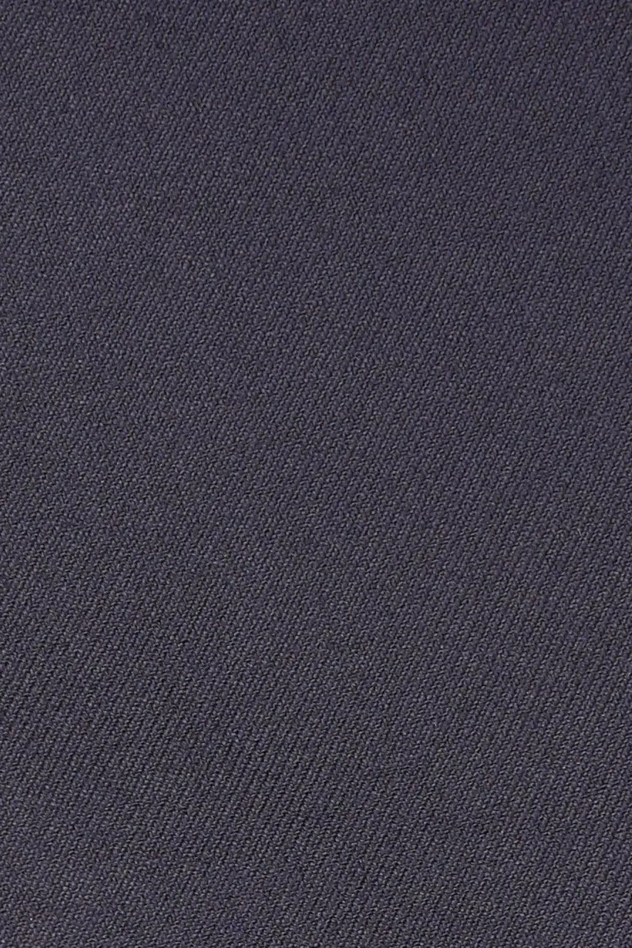 "Bradley" Midnight Navy Luxury Wool Blend Suit Pants - Unhemmed